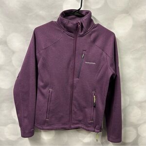Craghoppers Thermal Plus purple full‎ zip pocketed cinch waist jacket. Size US 8